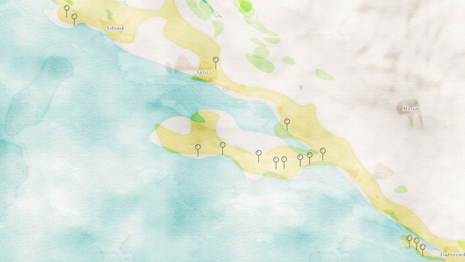 Visualize Travels based on GPS data
